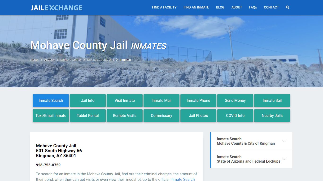 Mohave County Jail Inmates | Arrests | Mugshots | AZ